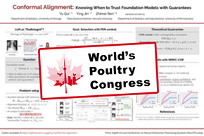 WPC Conference Poster Printing in Toronto 2026 World's Poultry Congress Conference Poster Printing in Toronto 2026 - pickup Downtown Toronto near MTCC